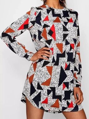 boohoo floral sequin dress White Embellished Sequin Floral Mini Dress